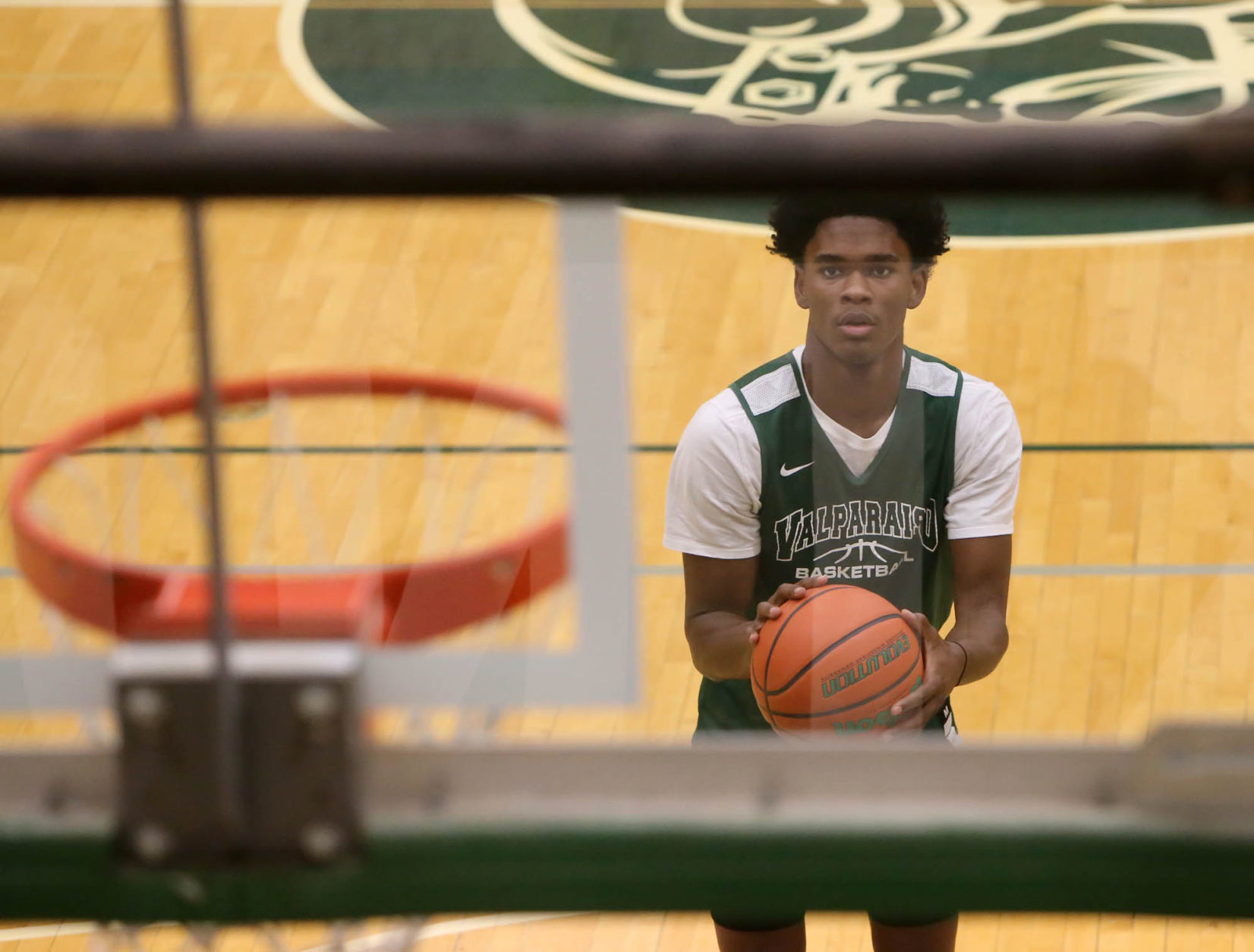 Valparaiso boys basketball practice